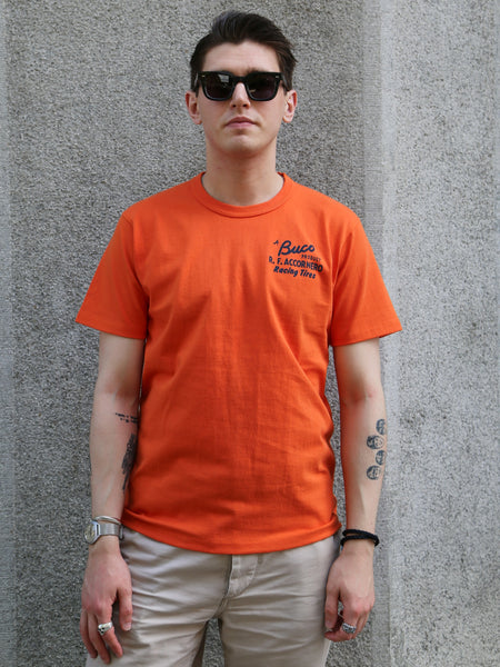 The Real McCOY's Buco Tee / R.F. Accornero – Orange (BC26007-070)