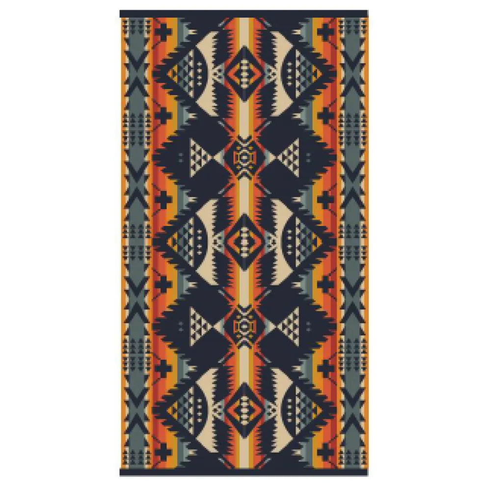 Pendleton Oversized Jacquard Spa Towel – Nehalem Navy XB233 57282