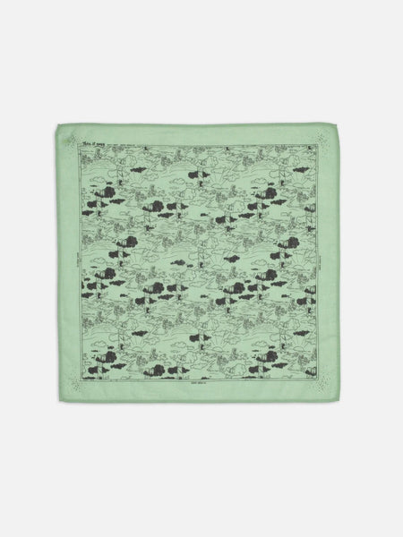 Nudie Jeans Ingrid Bandana Drift Away – Turquoise (181150)