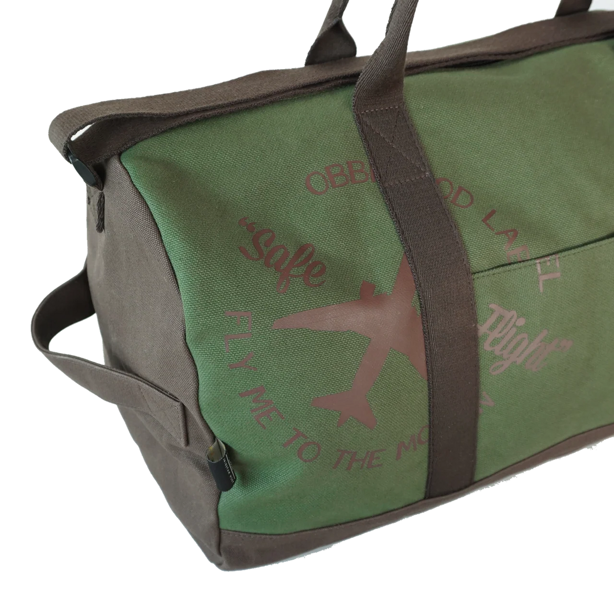 Obbi Good Label FMTTM 2-Tone Travelling Duffle Bag – Green (OGL-FMTTM-DUFFEL-2T-GRN)