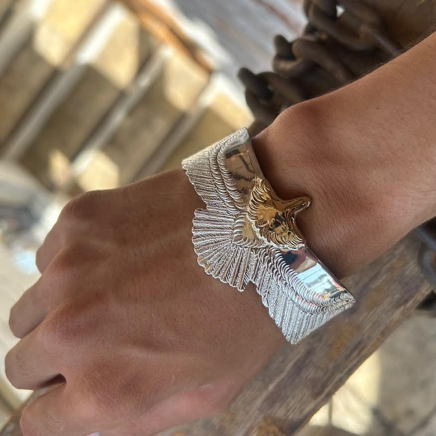 First Arrow’s Bald Eagle Bangle (L) – BR-272