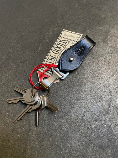 Krysl Goods Keyholder Horsehide Black / Silver