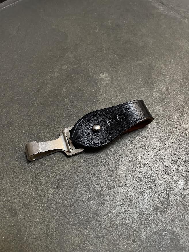 Krysl Goods Keyholder Horsehide Black / Silver