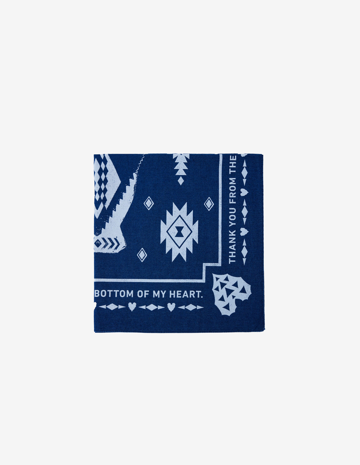 Gladhand & Co. Spirits Heart Bandana – Indigo