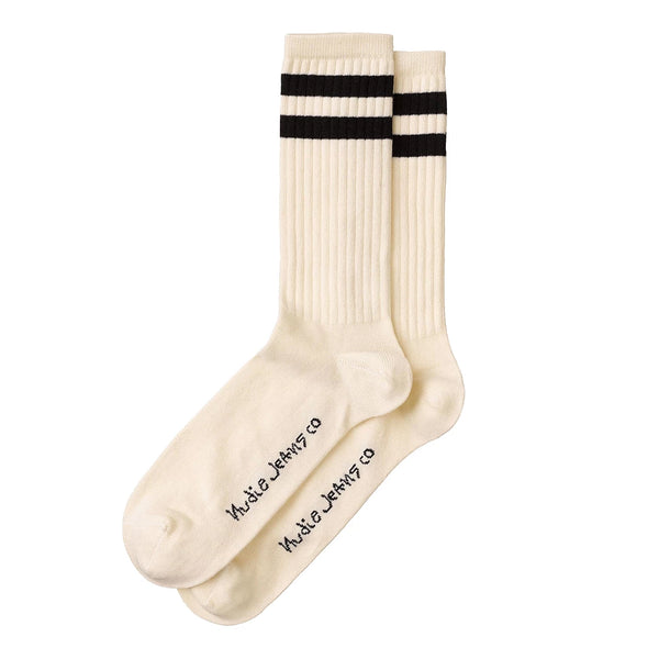 Nudie Jeans Amundsson Sport Socks Offwhite
