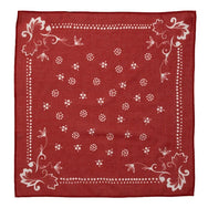 Nudie Jeans Ingrid Ornament Bandana (Red) (181114)