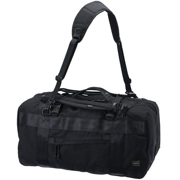 Porter Booth Pack 3Way Duffle Bag M – Black (853-07995-10)