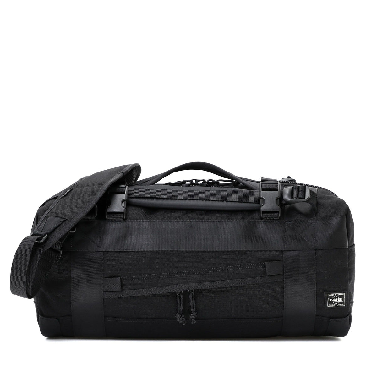 Porter Booth Pack 3Way Duffle Bag S – Black (853-07996-10)