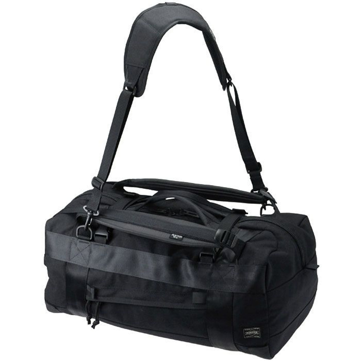 Porter Booth Pack 3Way Duffle Bag S – Black (853-07996-10)