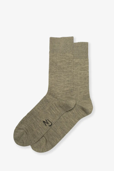 Nudie Jeans – Men’s Broad Ribbed Socks (181156) Desert