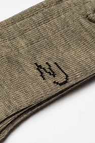 Nudie Jeans – Men’s Broad Ribbed Socks (181156) Desert