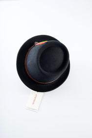 Stetson Porkpie Hat Wool Felt Black (1658102)