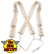 The Real McCOY's Double Diamond Spring Suspenders (MA24106)