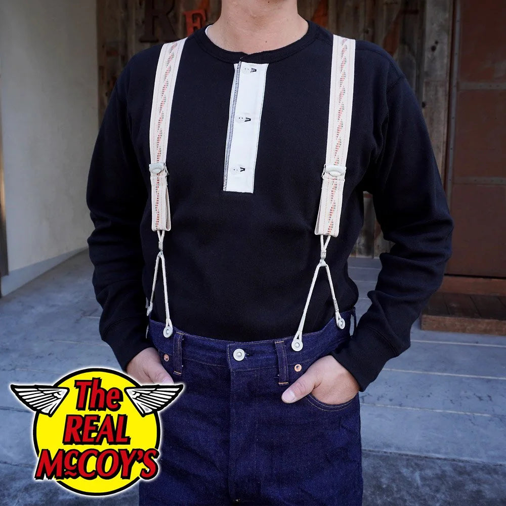 The Real McCOY's Double Diamond Spring Suspenders (MA24106)