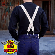 The Real McCOY's Double Diamond Spring Suspenders (MA24106)