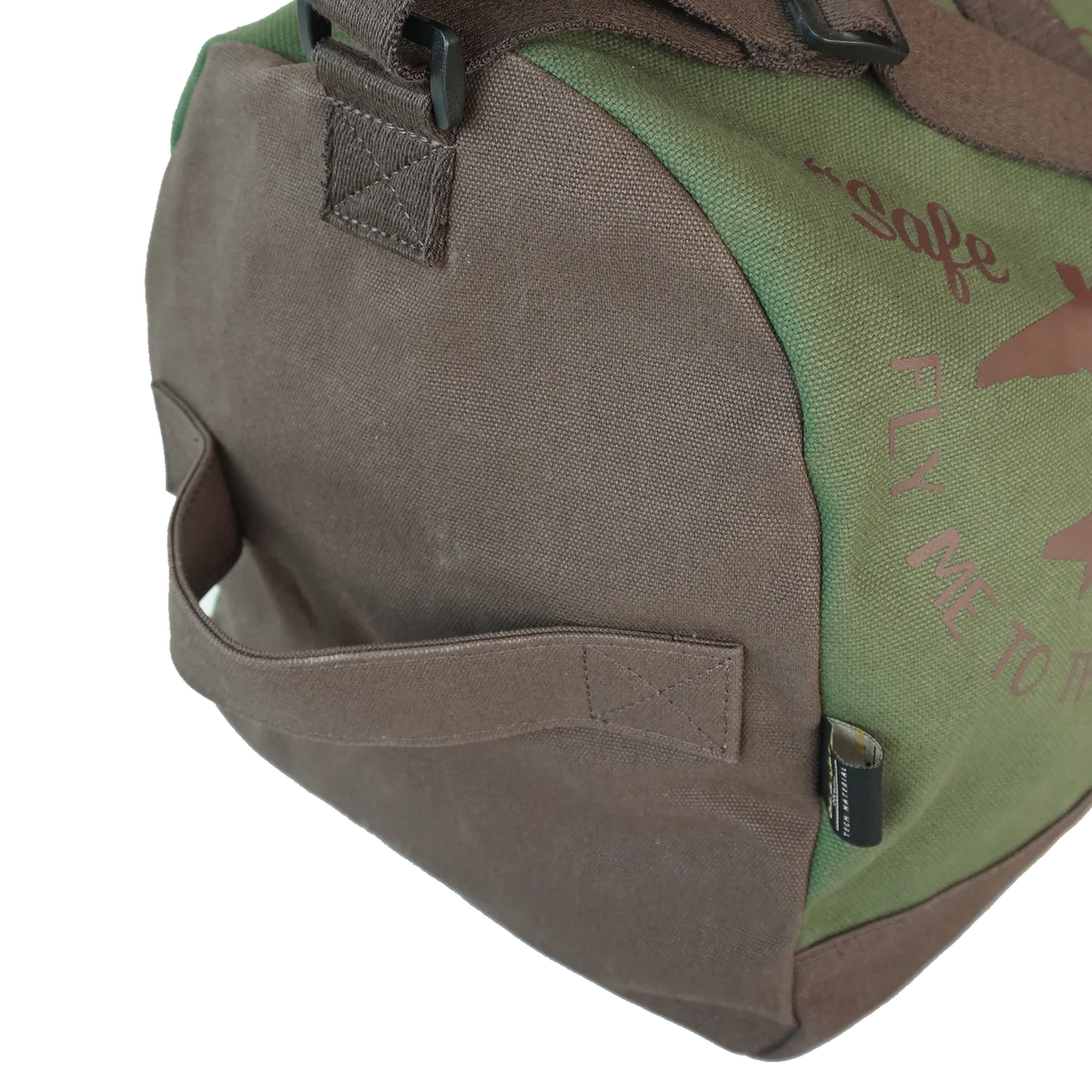 Obbi Good Label FMTTM 2-Tone Travelling Duffle Bag – Green (OGL-FMTTM-DUFFEL-2T-GRN)