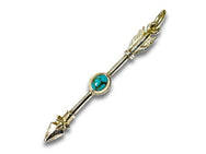 First Arrow’s Large First Arrow Pendant with Turquoise – P-190
