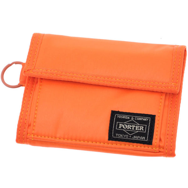 Porter - Yoshida & Co. Porter Capsule wallet - Orange (555-06440-23)