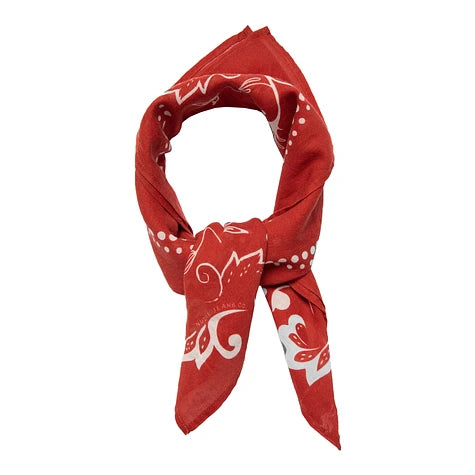 Nudie Jeans Ingrid Ornament Bandana (Red) (181114)