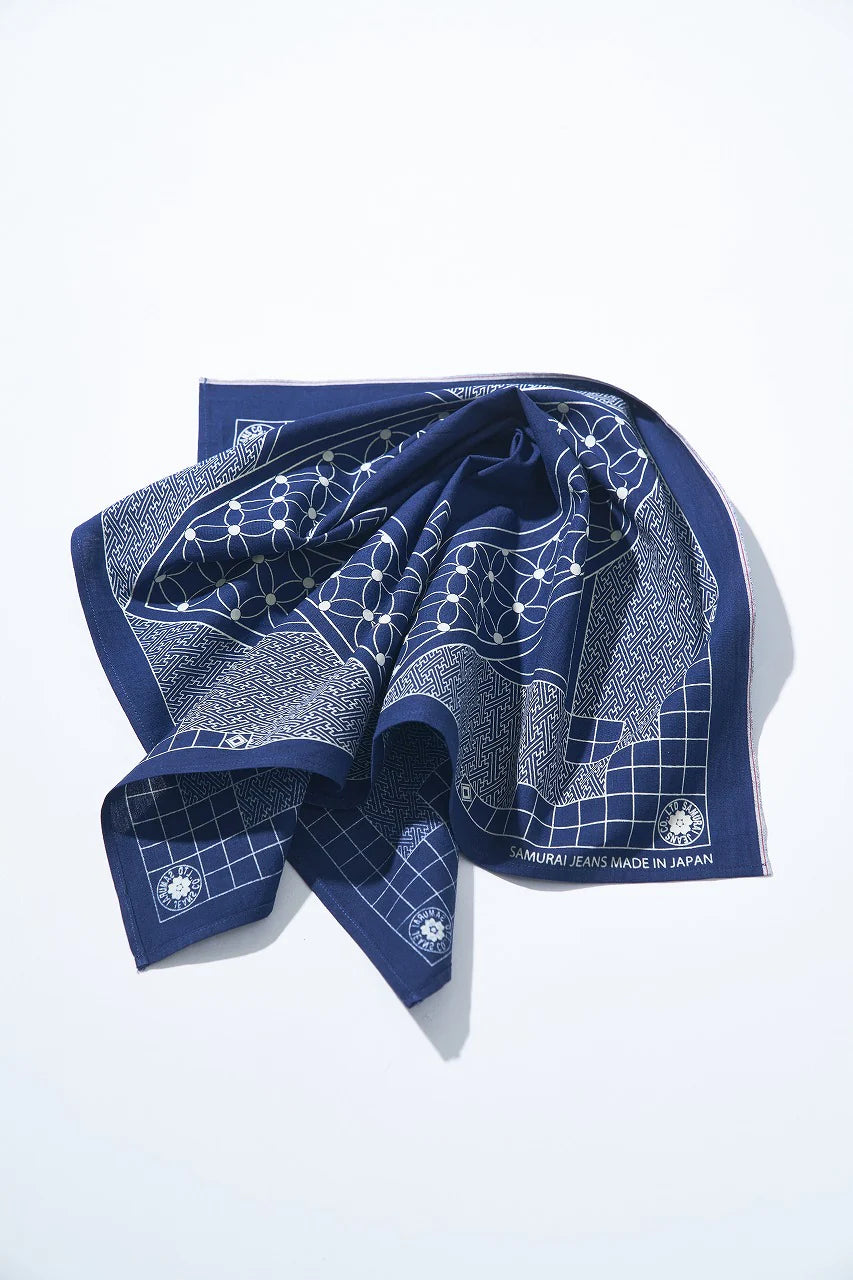 Samurai Jeans Indigo Bandana – SJ-BANDANA-04