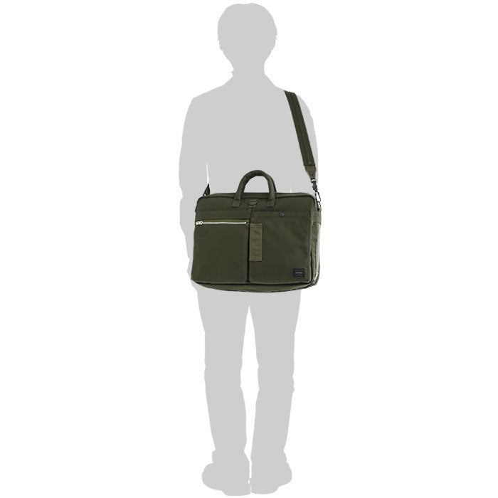 Porter - Yoshida & Co. Flying Ace 2Way Briefcase - Navy (863-17039-50)