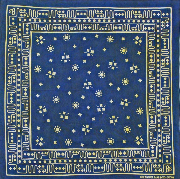 Blue Blanket Bandana Blue (A07 IT59)