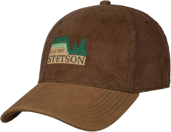 Stetson Baseball Cap Woods – Brown/Brass (7721173 6)