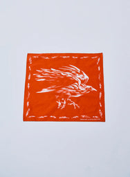 Samurai Jeans "Yatagarasu" Selvedge Bandana (Red)