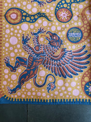 Indigofera Gryphon Bandana – Pink/Beige (205-2004-019)