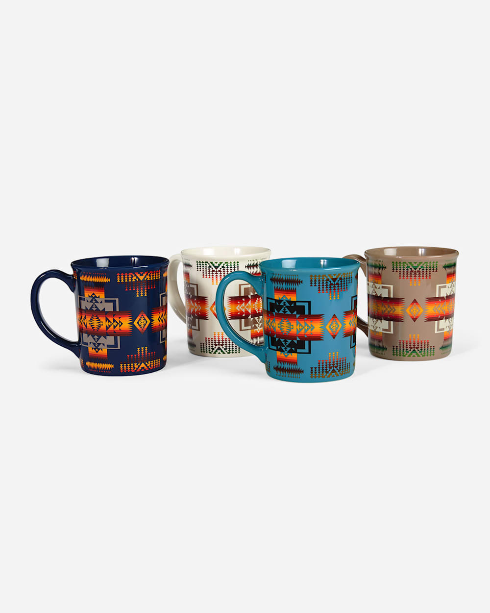 Pendleton 12 oz Ceramic Mug Set of 4 – Chief Joseph XC880 55182