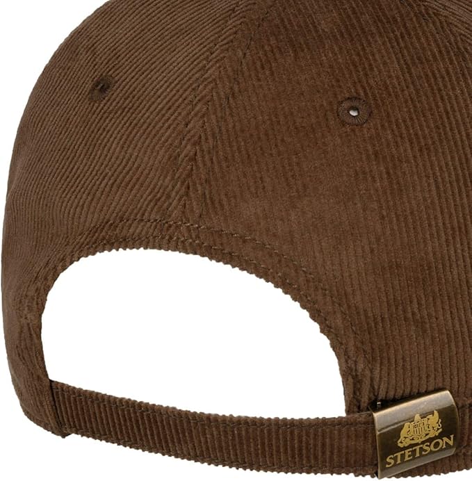 Stetson Baseball Cap Woods – Brown/Brass (7721173 6)