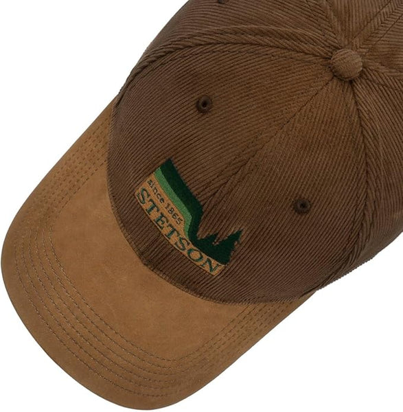 Stetson Baseball Cap Woods – Brown/Brass (7721173 6)