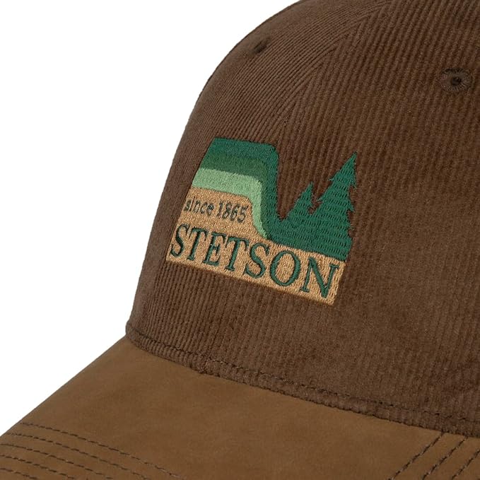 Stetson Baseball Cap Woods – Brown/Brass (7721173 6)