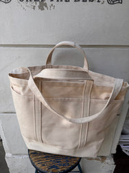 Alois Ficek x Denim Heads 6-pack Coal Bag Large Natural