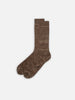 Nudie Jeans Rasmusson Mens Rib Sock Brownmelange