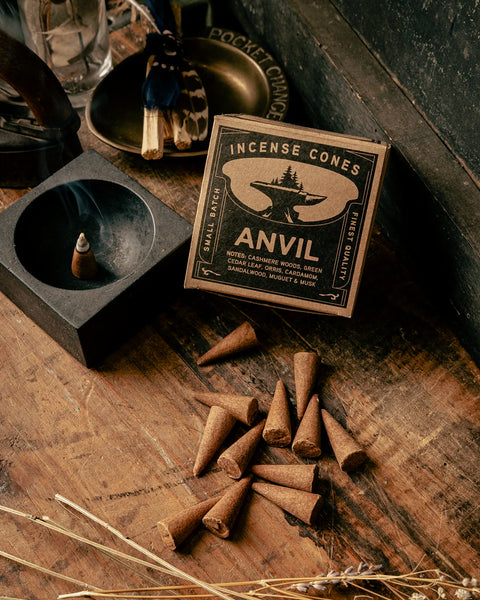 Manready Mercantile Incense Cones Anvil