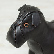 THE REAL McCOY'S Horse leather "Bulldog" brown