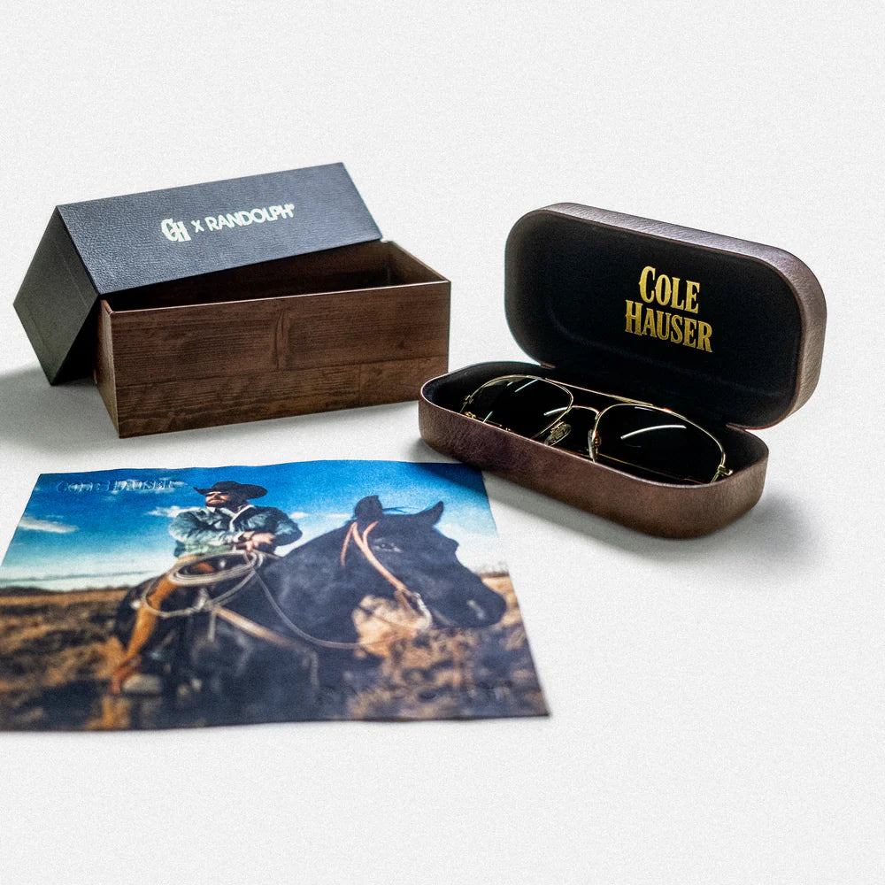 Randolph Engineering x Cole Hauser - Sierra - Satin Gunmetal & Alpenglow (polarised)