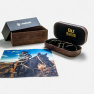 Randolph Engineering x Cole Hauser - Sierra - Satin Gunmetal & Alpenglow (polarised)
