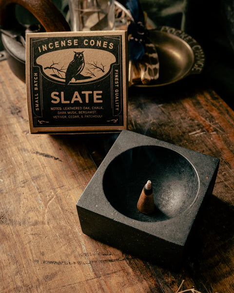 Manready Mercantile Incense Cones Slate