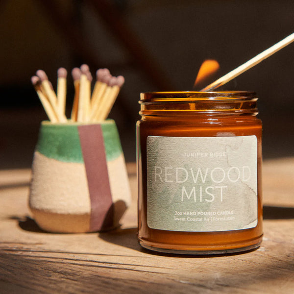 Juniper Ridge Redwood Mist Essential Oil Candle