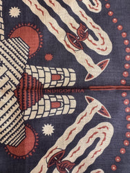 Indigofera Tarot XIII Bandana – Red/Brown (1973-232-01)