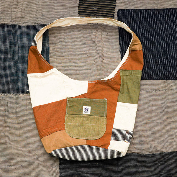 Samurai Jeans Patchwork Shoulder Bag – Random (SJBB26-H)
