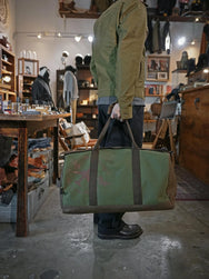 Obbi Good Label FMTTM 2-Tone Travelling Duffle Bag – Green (OGL-FMTTM-DUFFEL-2T-GRN)
