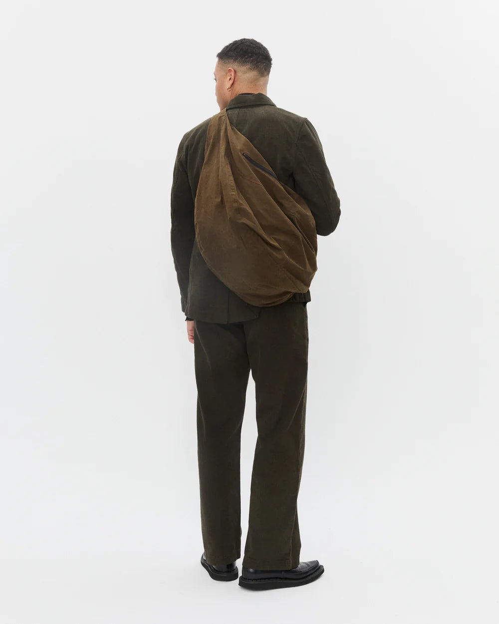 HANSEN Garments Billy Large Courier Bag – Khaki (32-78-6)