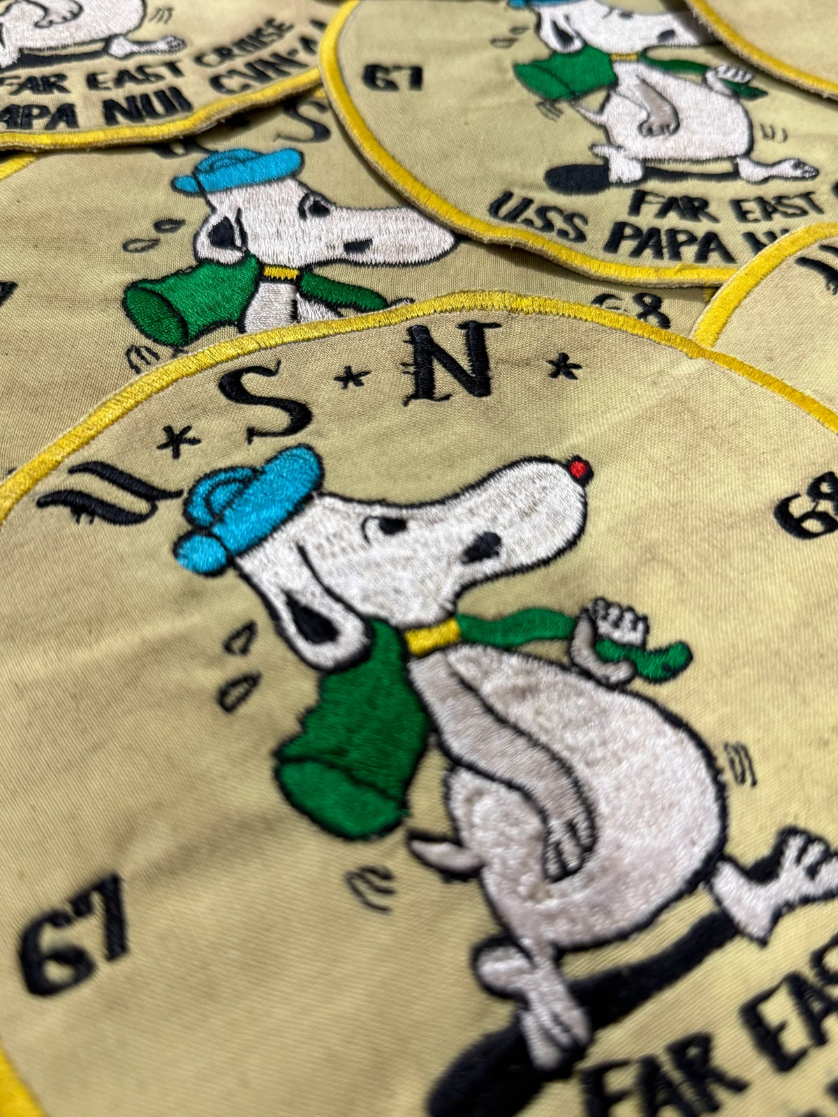 Papa Nui Snoopy USN Far East Cruise Patch