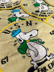 Papa Nui Snoopy USN Far East Cruise Patch