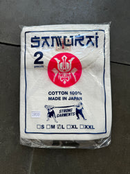 Samurai Jeans SJ2PST Crew-neck T-shirt, 2 pack White