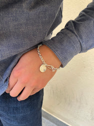 First Arrow’s 1.5mm Chain Bracelet with Arrowhead Pendant – BR-323