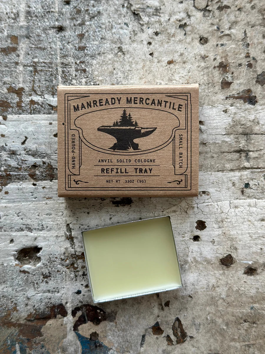 Manready Mercantile ANVIL Solid Cologne Refill